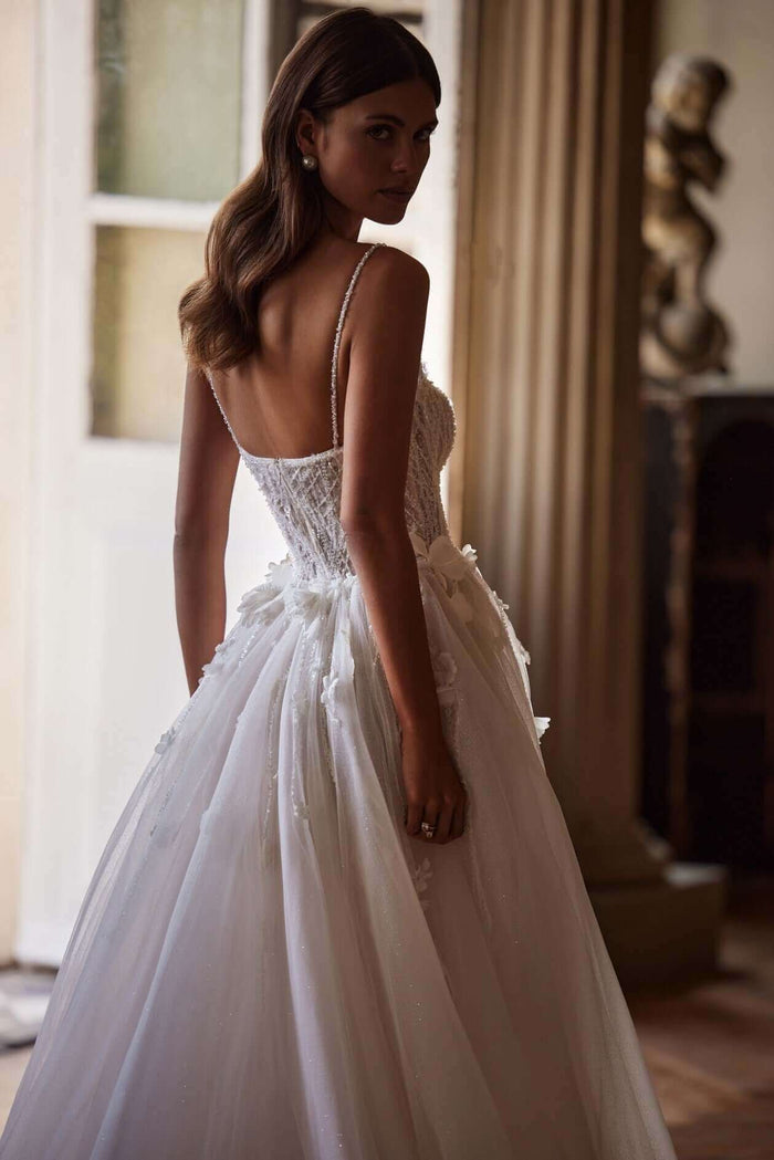 beaded wedding dress, designer wedding dresses Canada, bridal shop in ottawa, bridal shop in Toronto,