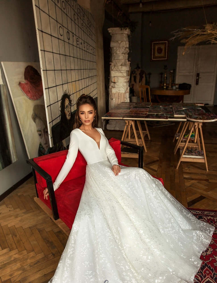 ivory wedding dress, off white wedding dress, champagne wedding dress, 
