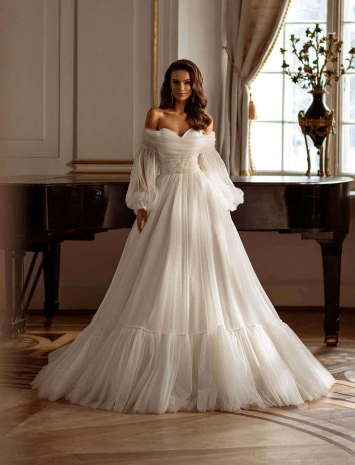  couture wedding dress in ottawa, couture wedding dress near me, shiny wedding dress, wedding dress stores near me, with love bridal,