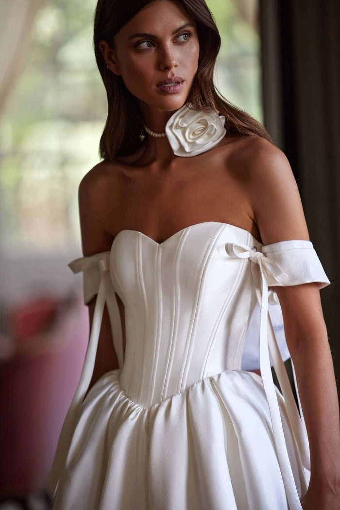 mikado dress, mikado wedding dress, best bridal boutique ottawa, best bridal boutique, best bridal shop ottawa, best wedding store ottawa,