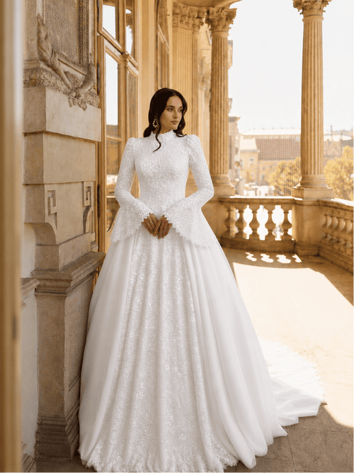 european designer dresses Beautiful Wedding Gowns Victoria Soprano European Wedding Bridal Couture Material:Feather modern european dress for ladies quinceañera dresses Shirtdress Plus Size Clothing