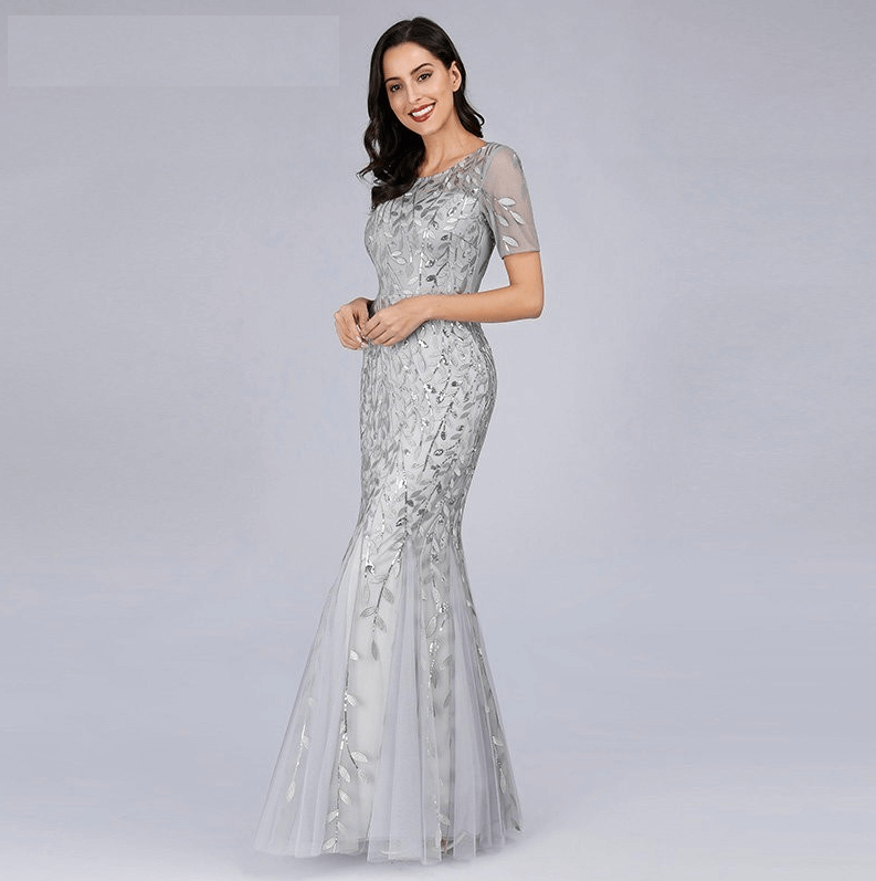 Silver Wedding Guest Outfit