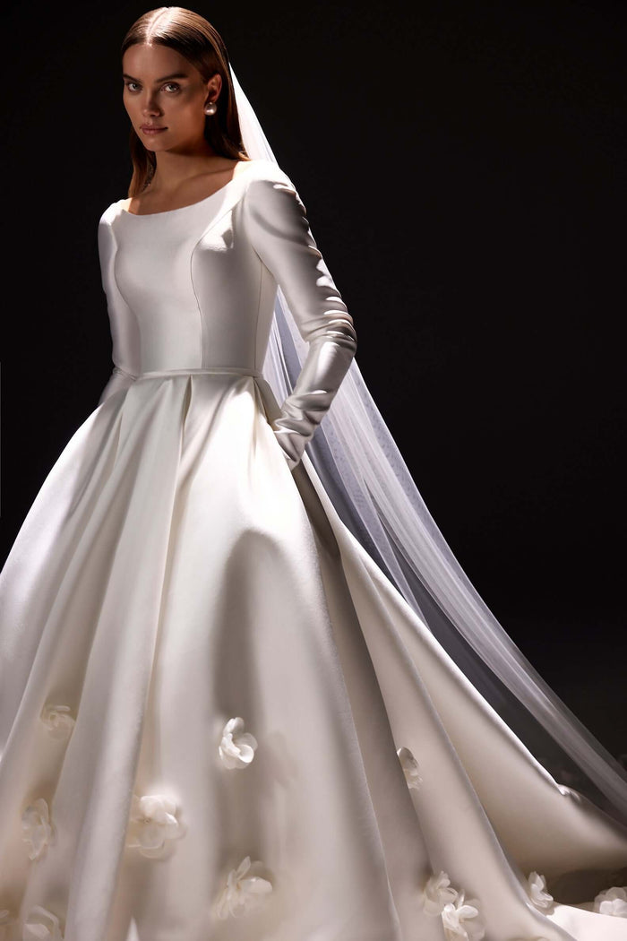 mikado dress,mikado wedding dress ottawa,mikado wedding dress,satin bridal gown,satin dress,satin wedding dress, mikado wedding gown