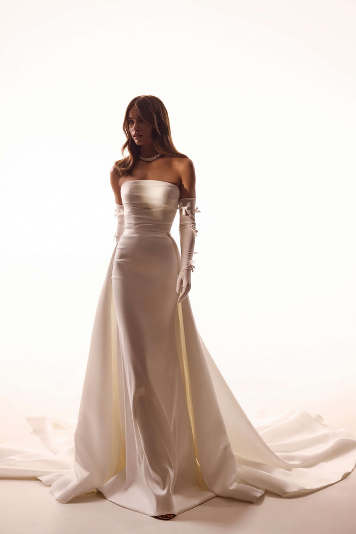 summer wedding dress,summer wedding dresses,mikado dress,mikado wedding dress ottawa,mikado wedding dress,satin bridal gown, mermaid wedding gown