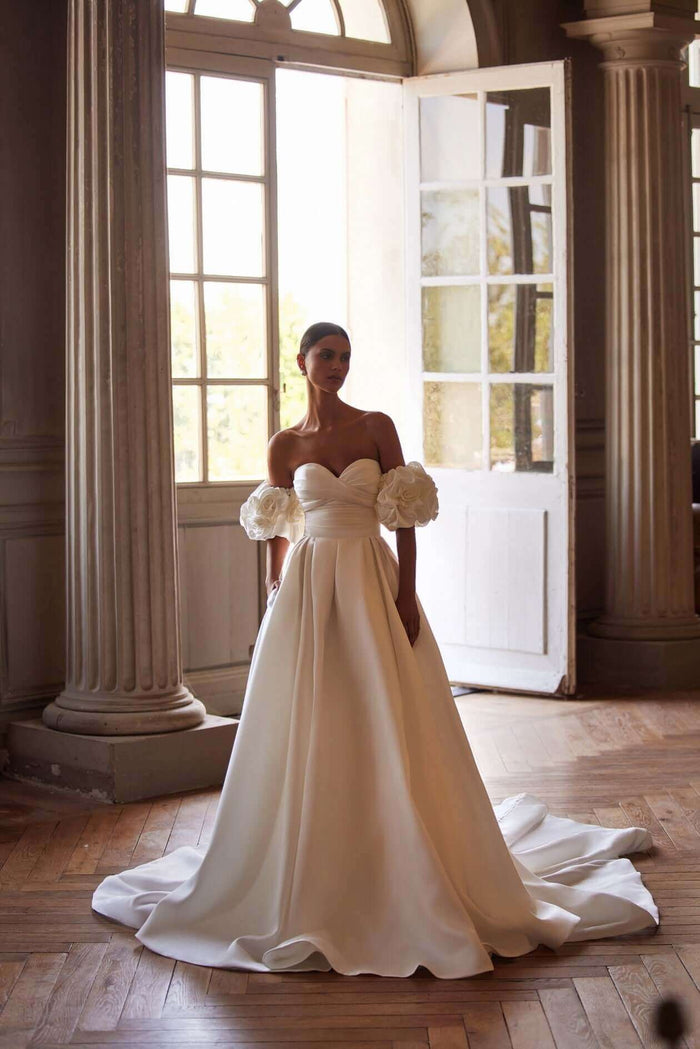 corset wedding dresses, wedding Ottawa, bridal stores near me, canada bridal dresses, canada online wedding dress, Mikado wedding dress