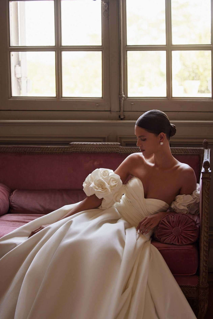 mikado wedding dress ottawa, bridal shops Canada, bridal shops in Canada, bridal shops near me, bridal store in orleans,  Mikado wedding dress