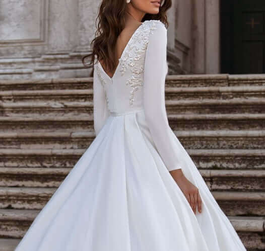 modest bridal gown, modest wedding dress near me, modest wedding dress ottawa, muslim bridal gown ottawa, muslim bridal gown, ball gown wedding dress