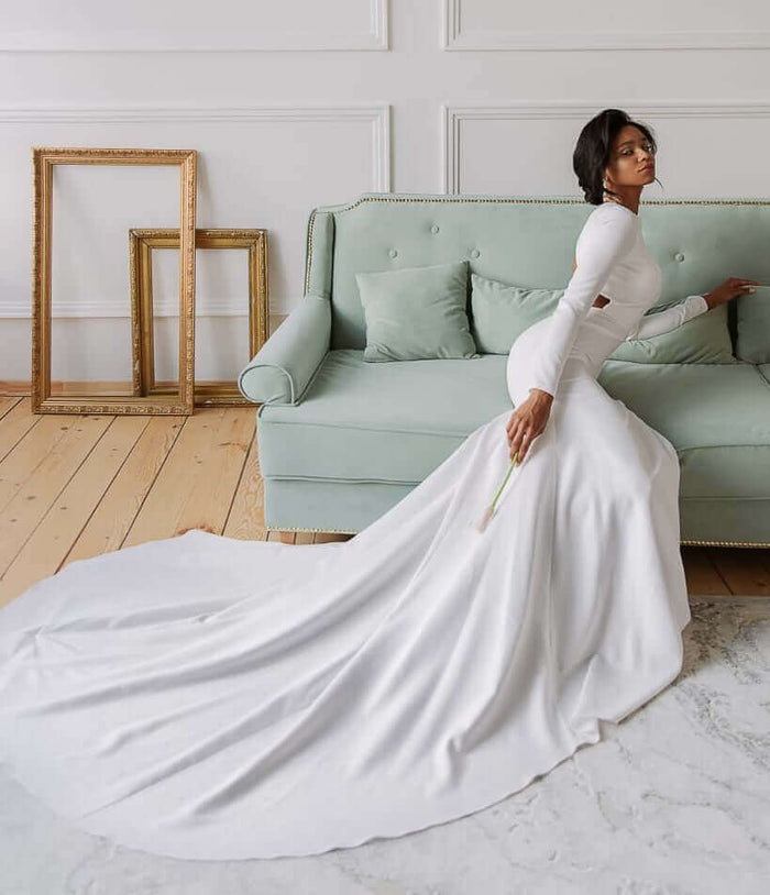 modest bridal gown ottawa, modest bridal gown, modest bridal gown, modest wedding dress near me, bridal shop orleans,  fit and flare wedding dress