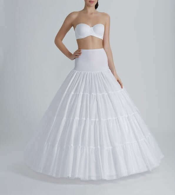 hoopskirt for bridal gown, hoopskirt for large weeding dress, large bridal petticoat, X-large petticoat for wedding dress,  aline petticoat