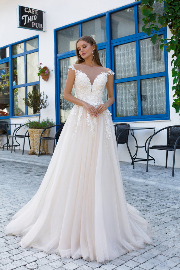 Lucie - Aline Lace Wedding Dress