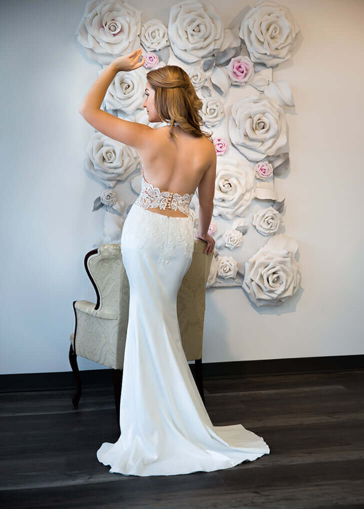 bridal dresses sample sale, bridal sample sale online, bridal sample sales ottawa, bridal samples, bridal shop Canada, bridal shop in orleans, fit and flare wedding dress